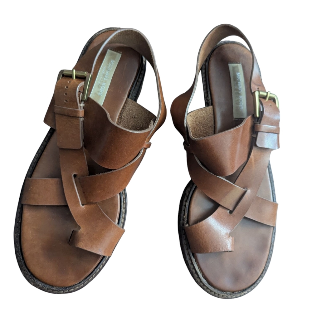 Michael Kors Leather Sandals